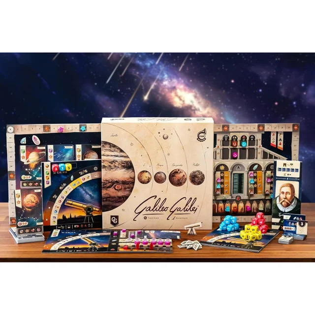 Galileo Galilei Strategy Board Game