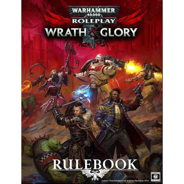 Warhammer 40000 RPG Game Wrath & Glory Core Rulebook