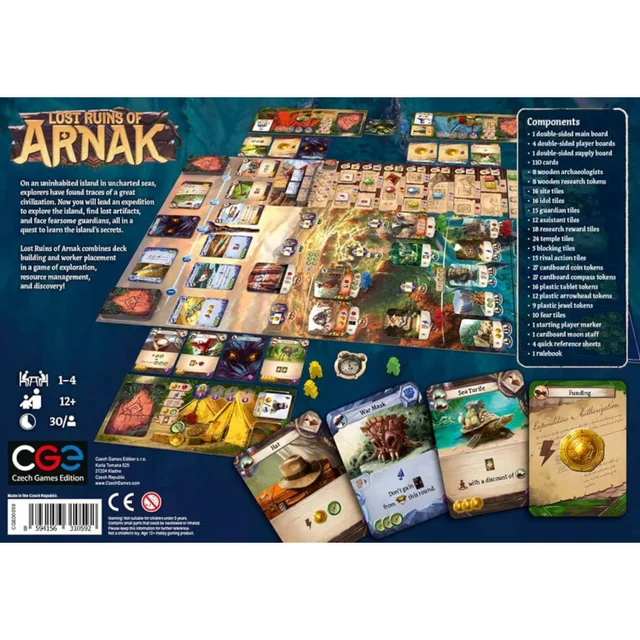 Lost Ruins of Arnak Strategy Card Game