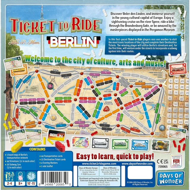 Ticket To Ride: Berlin Family Board Game
