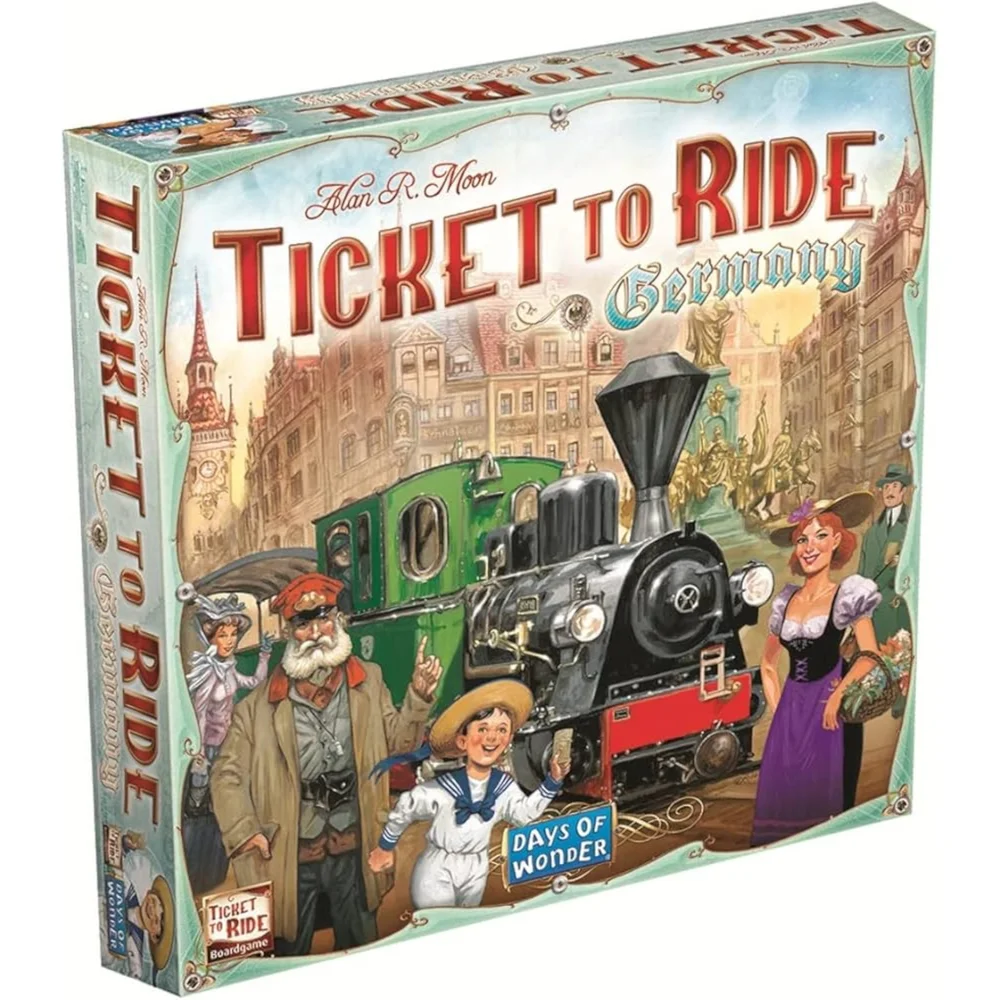 Ticket to Ride Germany Family Board Game Image 1
