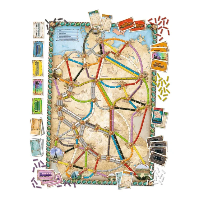 Ticket to Ride Germany Family Board Game