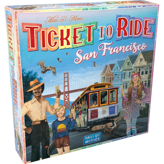 Ticket To Ride: San Francisco Family Board Game