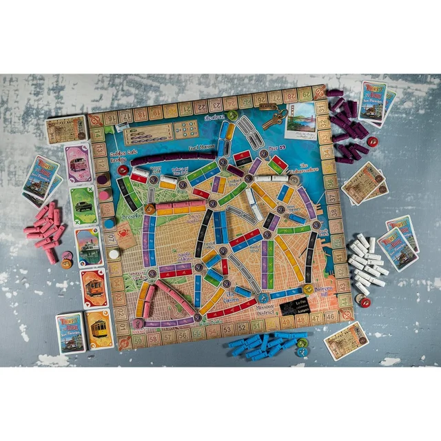 Ticket To Ride: San Francisco Family Board Game