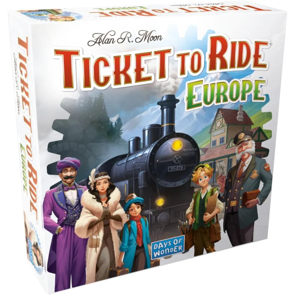 Ticket to Ride Europe Family Board Game Image 1