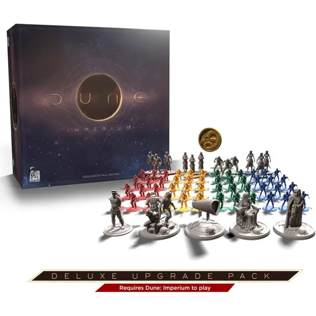 Dune: Imperium Strategy Board Game Deluxe Upgrade Pack