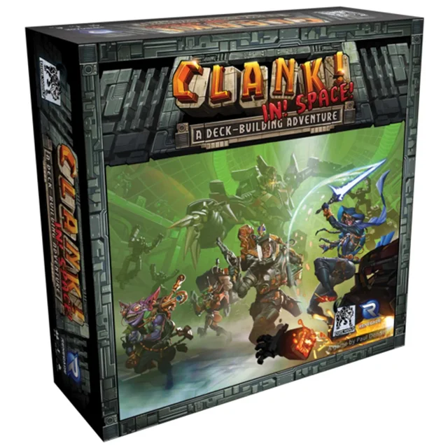 Clank! In! Space! A Deck-Building Adventure Strategy Board Game