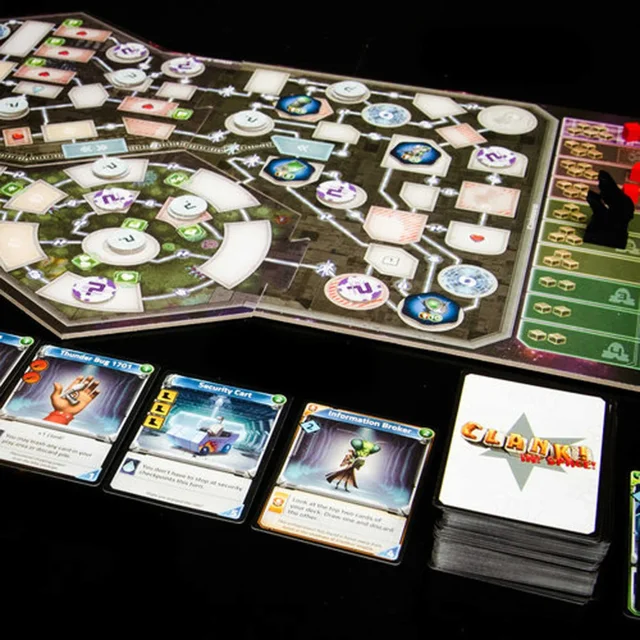 Clank! In! Space! A Deck-Building Adventure Strategy Board Game