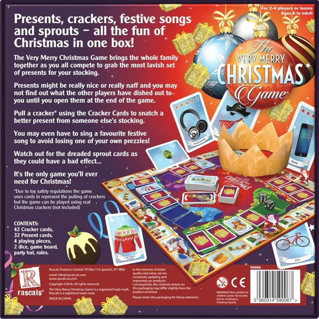 The Very Merry Christmas Card Game