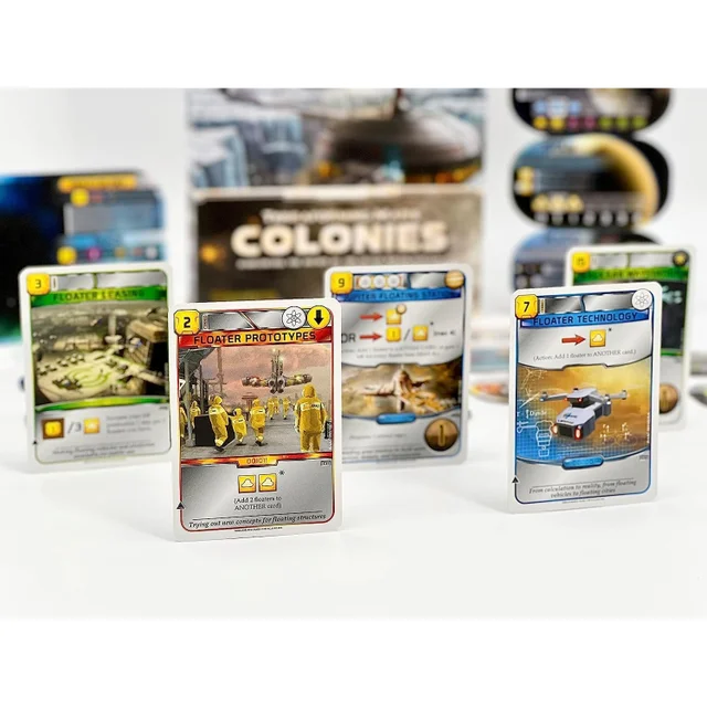 Terraforming Mars Strategy Board Game Colonies Expansion