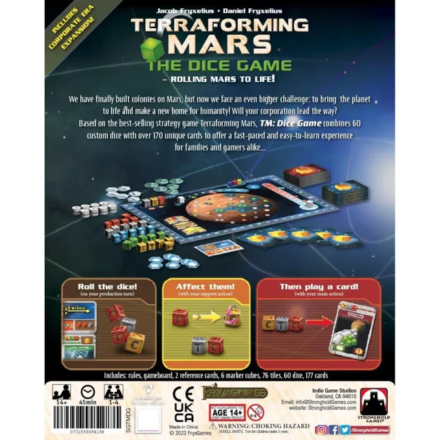 Terraforming Mars: The Dice Game