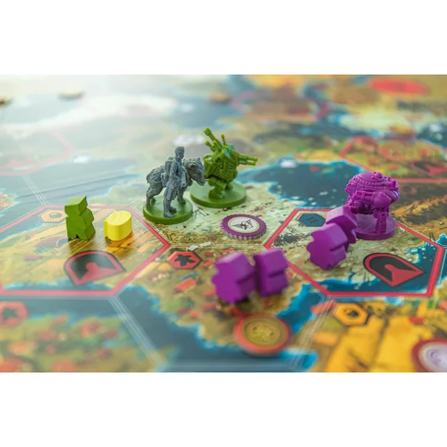 Scythe Strategy Board Game Invaders from Afar Expansion