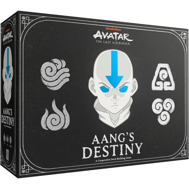Avatar The Last Airbender: Aang's Destiny A Cooperative Deck-Building Game