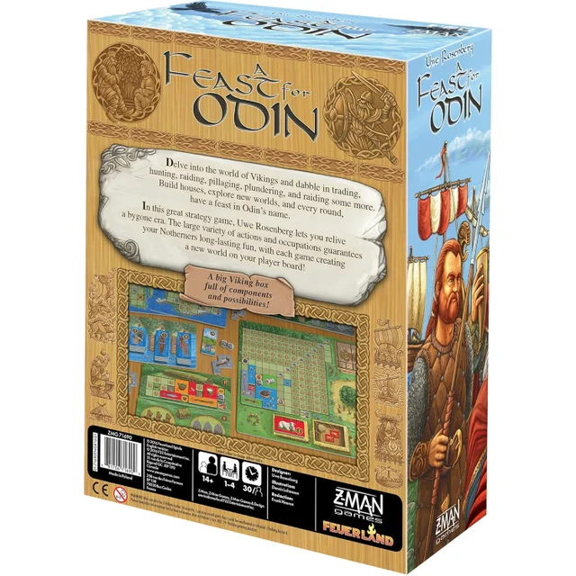 A Feast for Odin Strategy Board Game