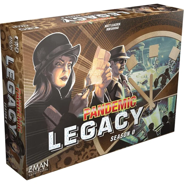 Pandemic Legacy Strategy Board Game Season Zero