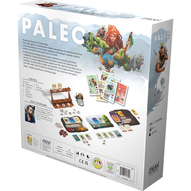 Paleo Co-operative Strategy Card Game A New Beginning Expansion