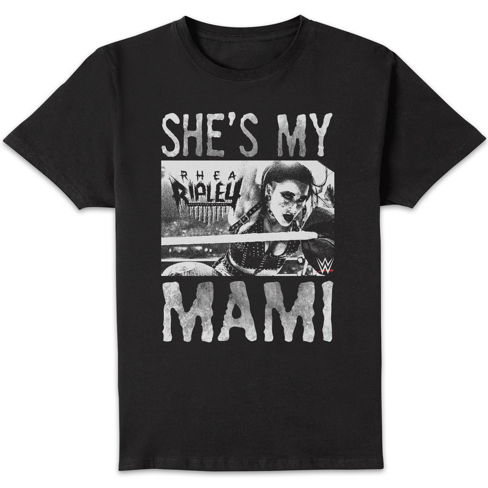 WWE - Rhea Ripley - She's My Mami T-Shirt Black - XL Image 1