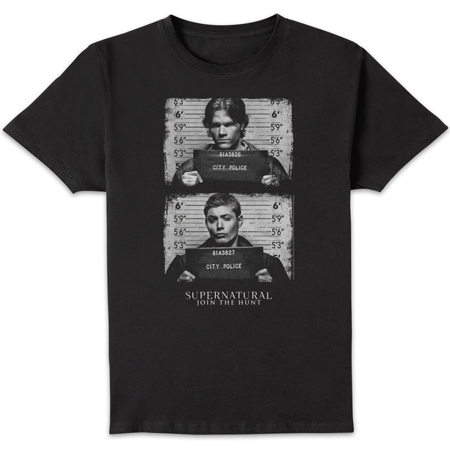 Supernatural - Line Up T-Shirt Black