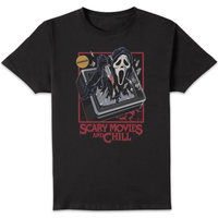 Ghost Face & Steven Rhodes - Scary Movies And Chill T-Shirt Black