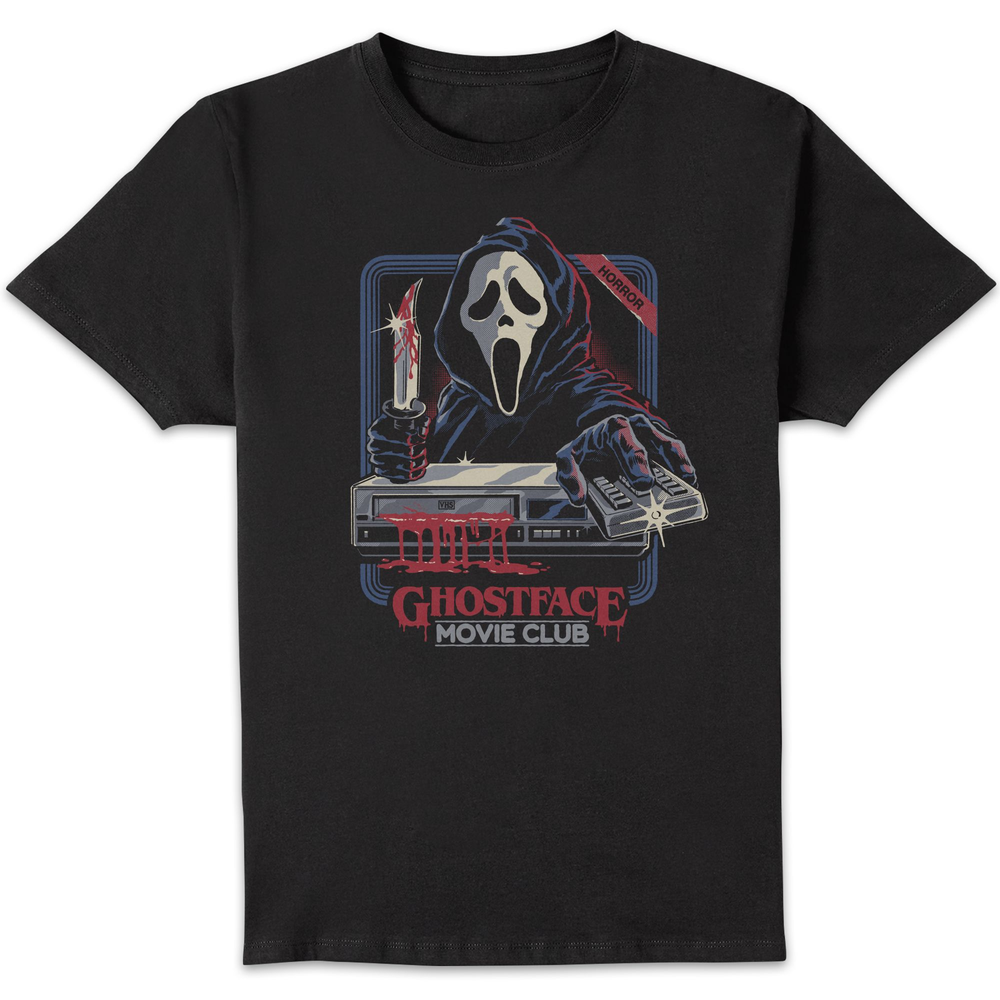 Ghost Face & Steven Rhodes - Movie Club T-Shirt Black - L Image 1