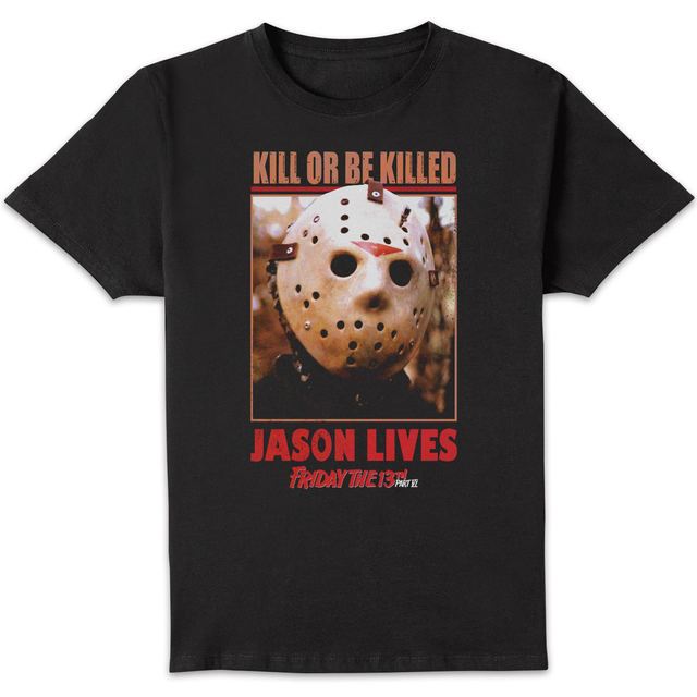 Friday The 13th - Jason Lives T-Shirt Black