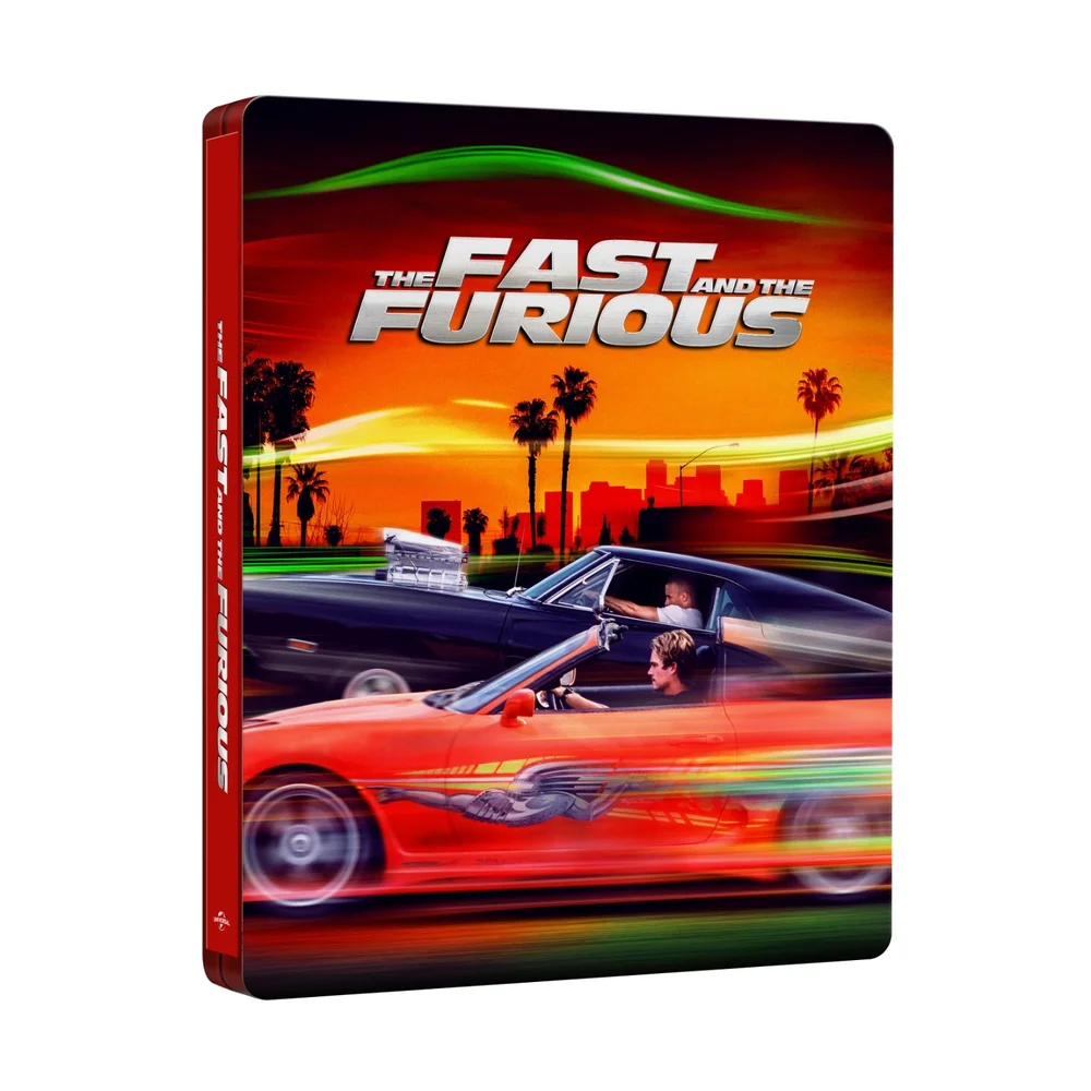 The Fast and the Furious 25th Anniversary 4K UHD & Blu-Ray Steelbook Image 1