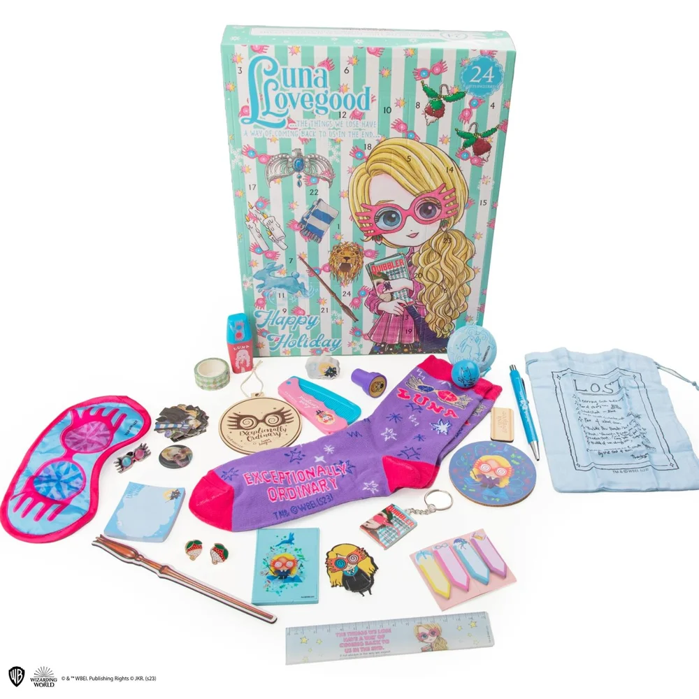 Harry Potter Wizarding World Luna Lovegood Advent Calendar Image 1