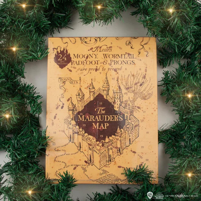 Harry Potter Wizarding World Marauder's Map Advent Calendar