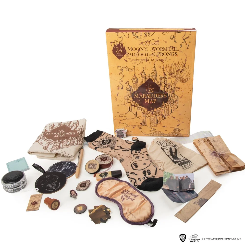 Harry Potter Wizarding World Marauder's Map Advent Calendar Image 1