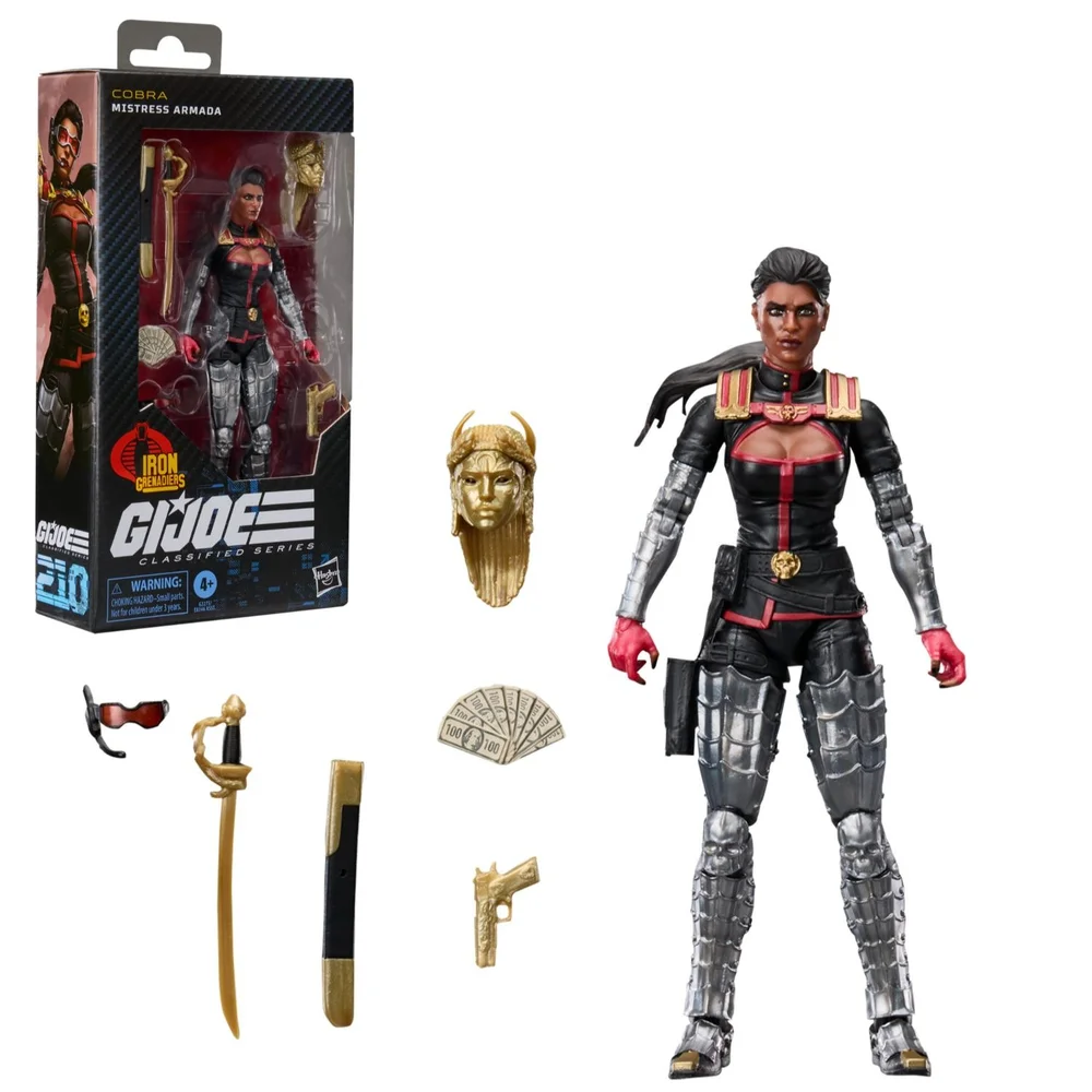 G.I. Joe Classified Series #210, Mistress Armada, Collectible 15 cm Action Figure Set with 6 Accessories Image 1