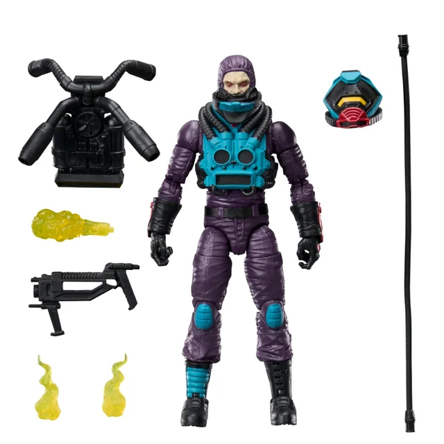 G.I. Joe Classified Series #209, Toxo-Viper, Collectible 15 cm Action Figure Set with 7 Accessories