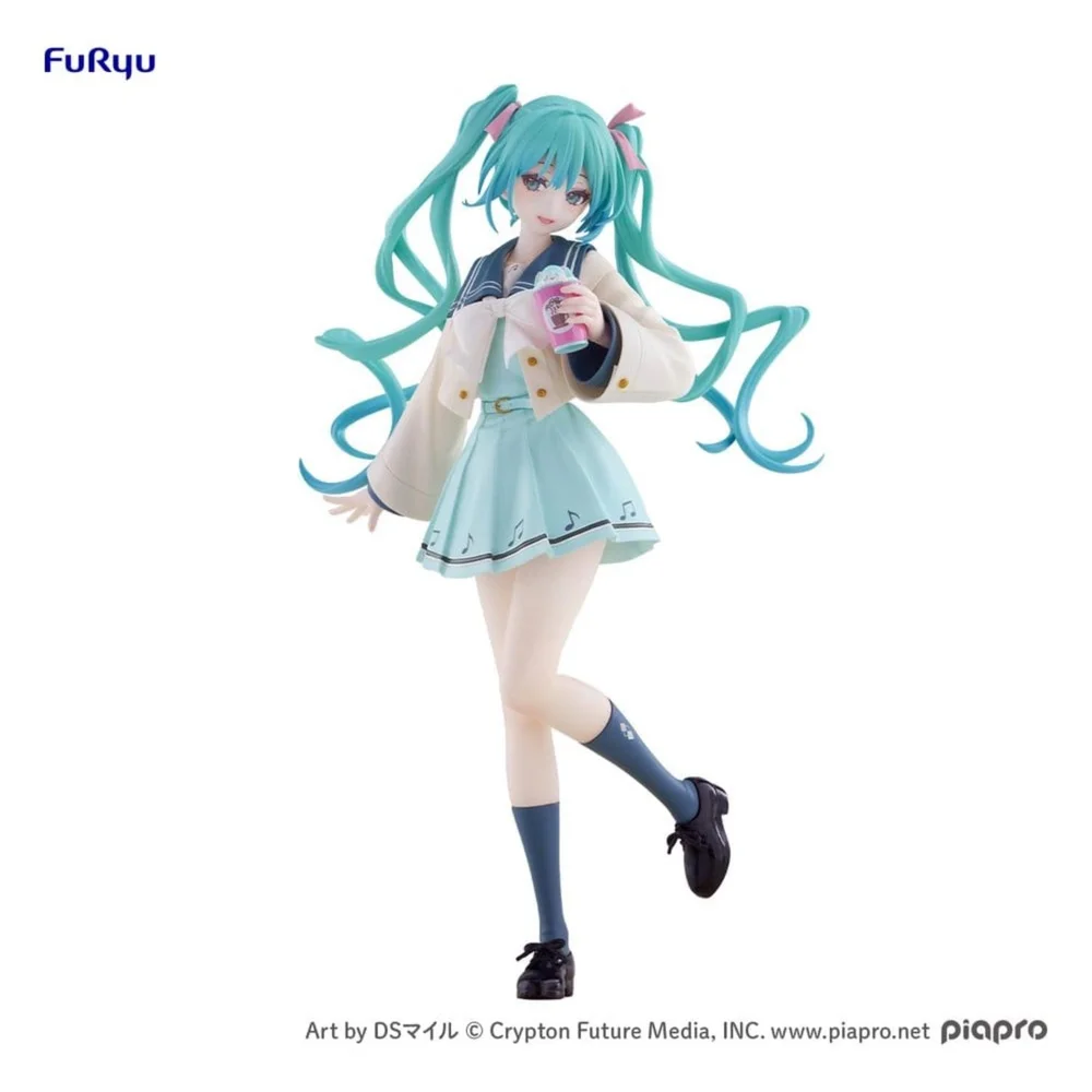 Hatsune Miku Sweet School Life PVC Figure Pure Version 18 cm Image 1