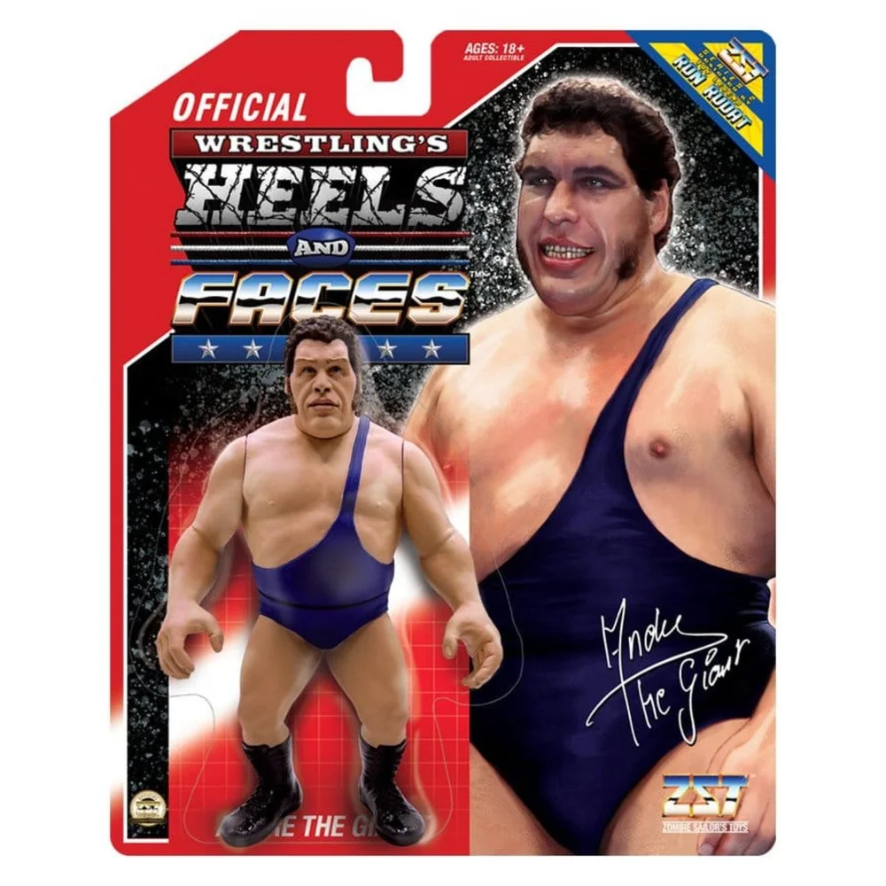 Zombie Sailor's Toys Action Figure Andre the Giant with blue strap 11 cm Image 1