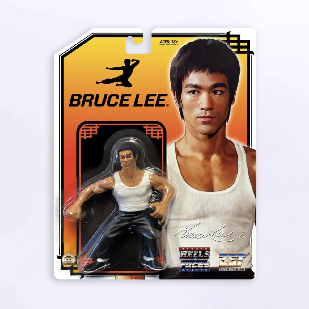 Bruce Lee Zombie Sailor's Toys Action Figure (Dragon) White Tank Top 11 cm Image 1