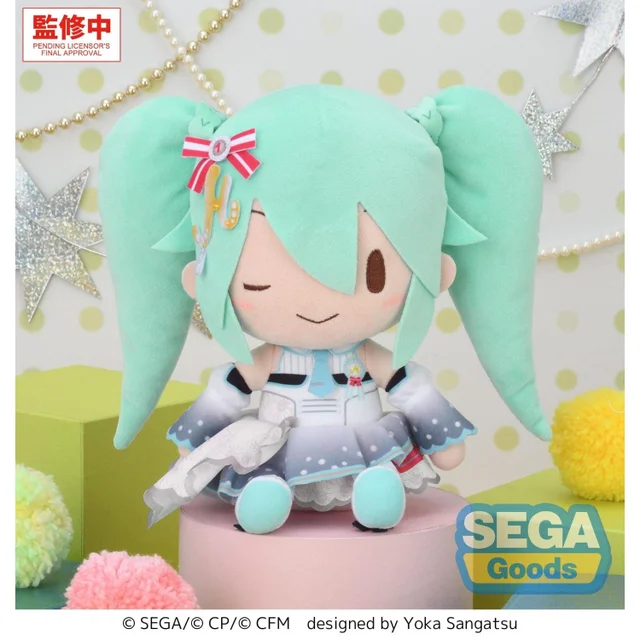 Hatsune Miku: Colorful Stage! fuwa petit Plush Figure Stage SEKAI Hatsune Miku Brand New World 22 cm