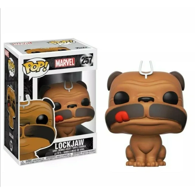 Funko Pop! Vinyl: Marvel - Lockjaw (Flocked)