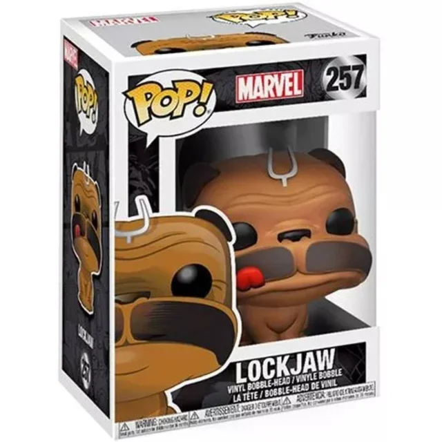 Funko Pop! Vinyl: Marvel - Lockjaw (Flocked)