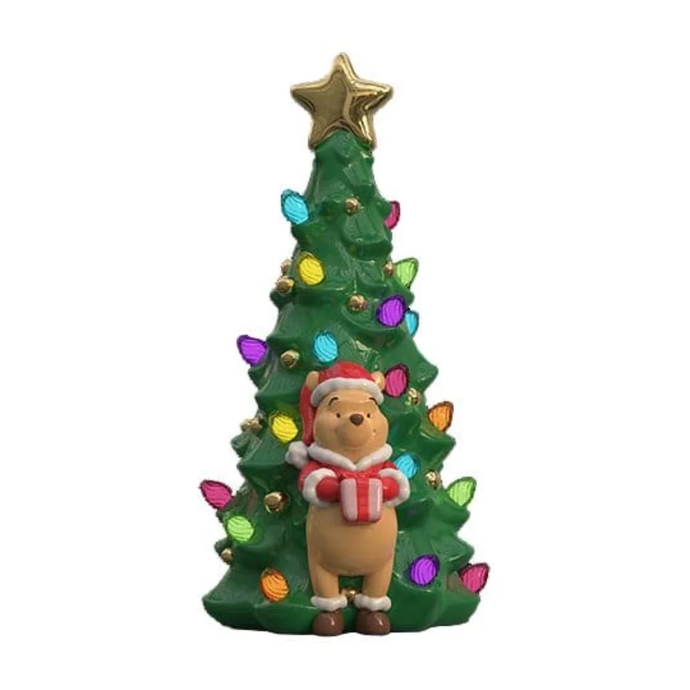 Disney Ceramic Christmas Tree with Lights Winnie the Pooh 15 cm Image 1