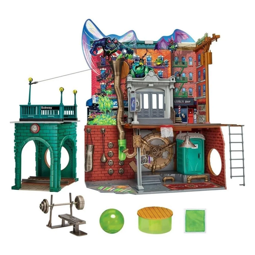 Teenage Mutant Ninja Turtles: Mutant Mayhem Playset Sewer Lair New Version Image 1