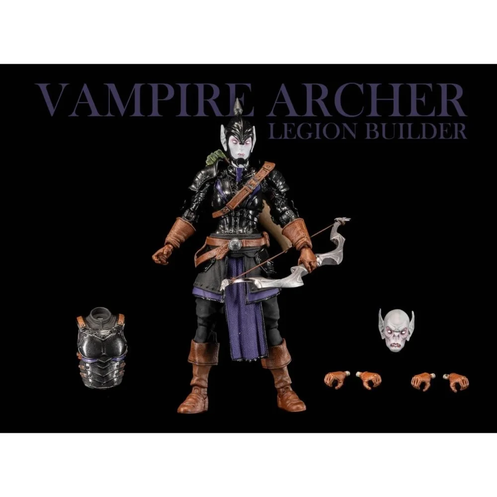Mythic Legions: Reinforcement 3 Vampire Archer Legion Builder Action Figure Image 1