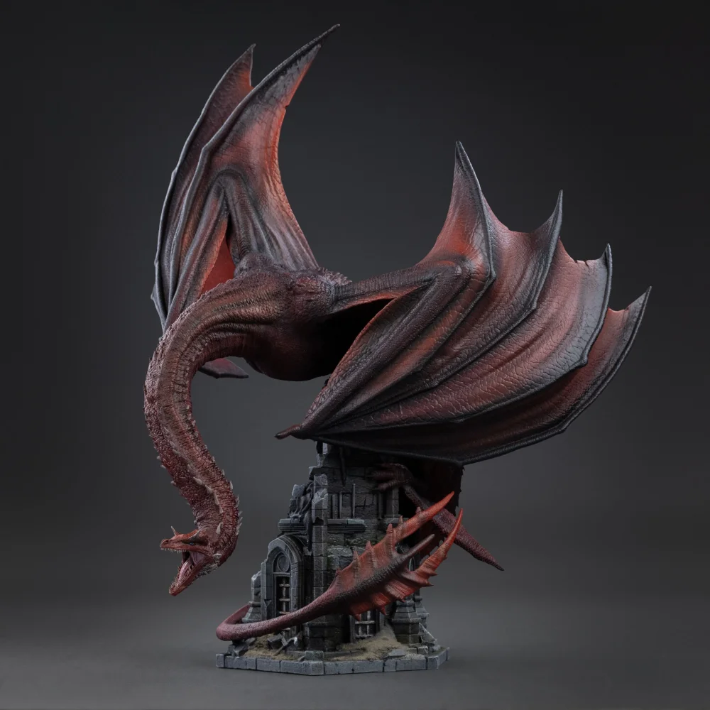 Iron Studios House of the Dragon Caraxes Icons Statue Image 1