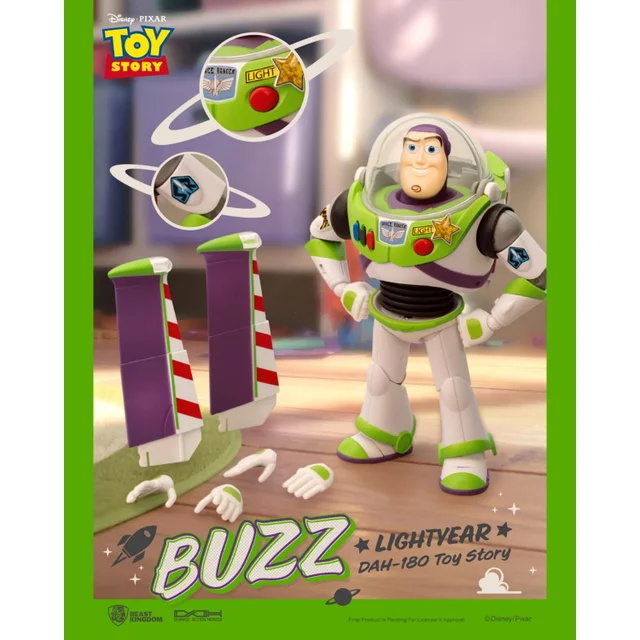 Beast Kingdom Disney Pixar Toy Story DAH Buzz Lightyear Action Figure 24cm