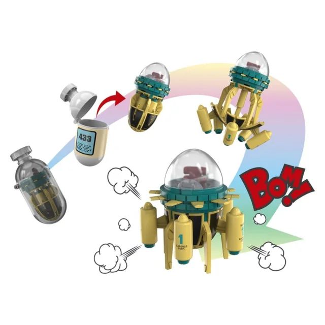 Bandai Tamashii Nations Dragon Ball Z Changearts Hoi-Poi Capsule No. 433 Trunks' Time Machine Figure 8cm