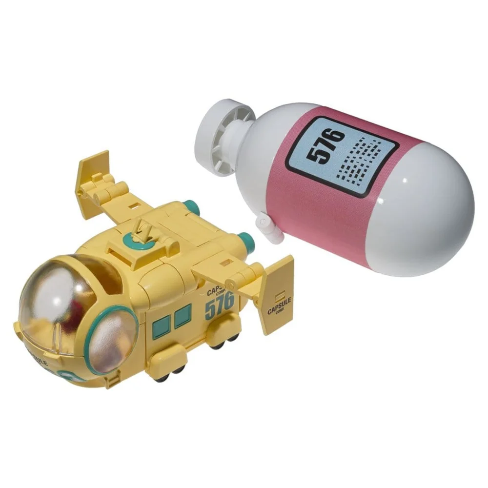 Bandai Tamashii Nations Dragon Ball Z Changearts Hoi-Poi Capsule No. 576 Bulma's Airplane Figure 8cm Image 1