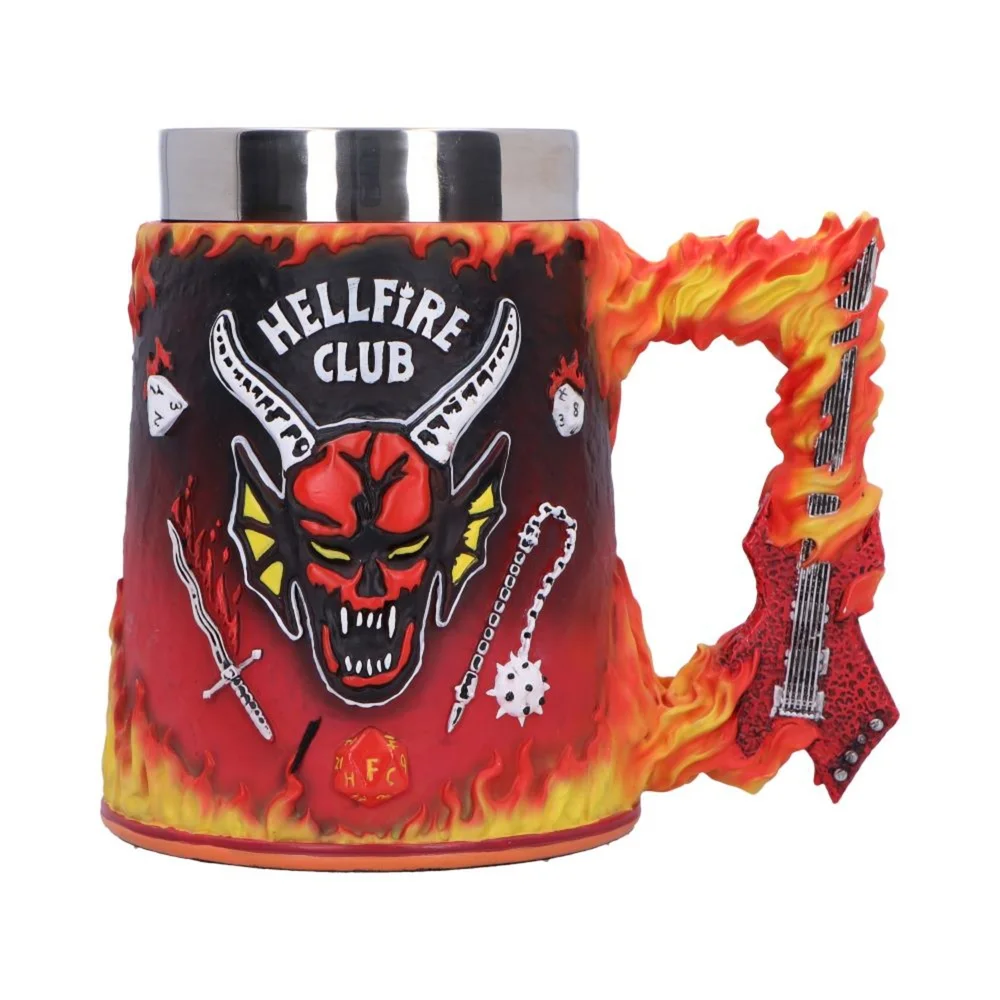 Stranger Things Hellfire Club Collectible Tankard 15.5cm Image 1