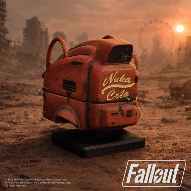 Fallout Nukatron Helmet Miniature Replica Figurine 11cm