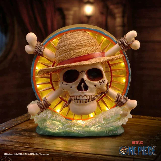One Piece Luffy Jolly Roger LED Lamp 20.2cm