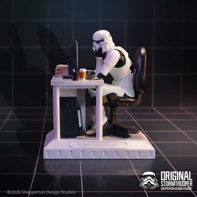 Officially Licensed Stormtrooper Slave to the Wage Figurine 13.7cm
