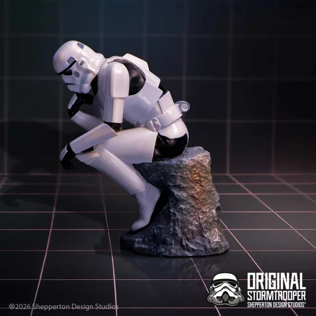 Officially Licensed Stormtrooper Overthinker Figurine 12cm