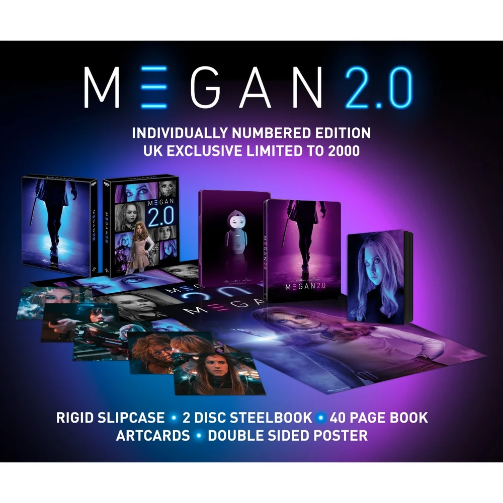 M3GAN 2.0 4K UHD & Blu-Ray Collector’s Edition SteelBook® Image 1